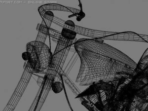 chopper rengen 3D Model