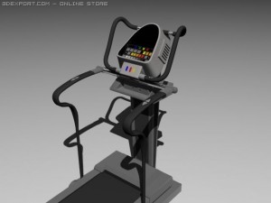 racetrack Model 3D