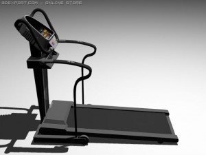 racetrack Model 3D
