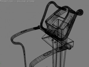 racetrack Model 3D