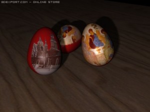 egg Model 3D