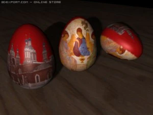 egg 3D Model