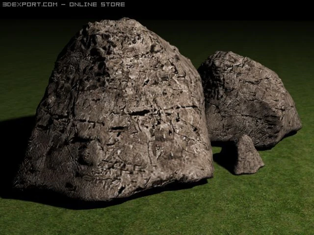 stone 3D Model .c4d .max .obj .3ds .fbx .stl .blend