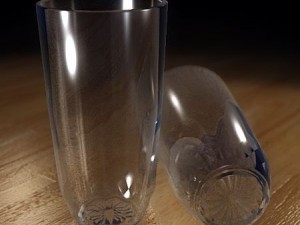 glass cup Modelo 3D