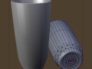 glass cup 3Dモデル