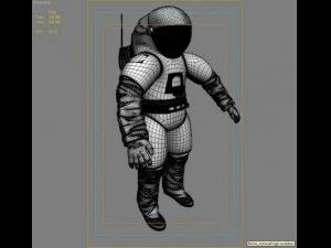 nasaastronaft 3D Model