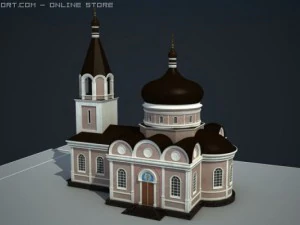 petr and pavel cathedral 3D Model