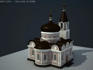 petr and pavel cathedral 3D Model