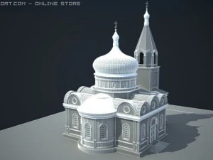 petr and pavel cathedral 3D Model