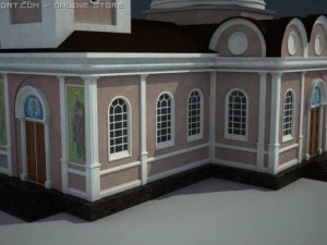 petr and pavel cathedral 3D Model