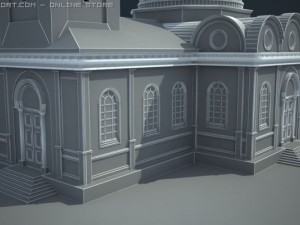 petr and pavel cathedral 3D 模型