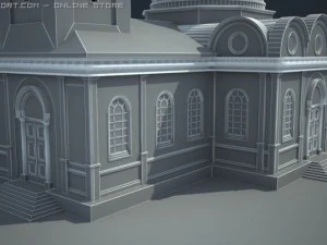 petr and pavel cathedral 3D Model