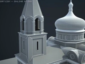 petr and pavel cathedral 3D Model