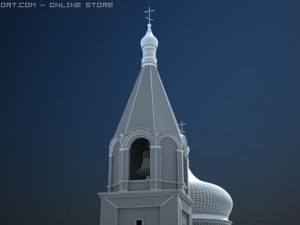 petr and pavel cathedral 3D 模型