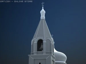 petr and pavel cathedral 3D Model
