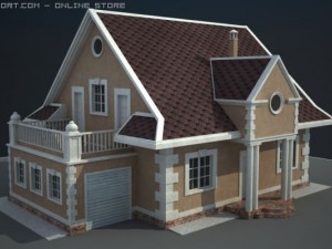 cottage venera 3D Model