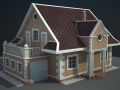cottage venera 3D 模型