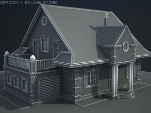 cottage venera Modèle 3D