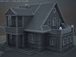 cottage venera Modèle 3D