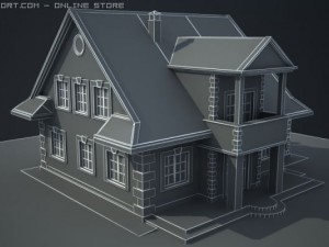 cottage venera Modèle 3D