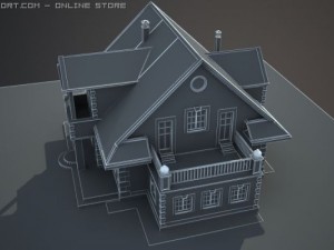 cottage venera Modèle 3D