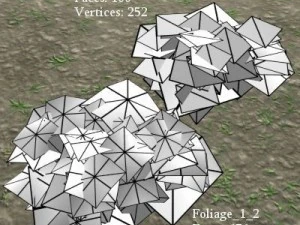 follaje del bosque 1 Modelo 3D