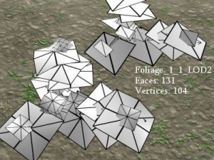 forest foliage 1 Modèle 3D