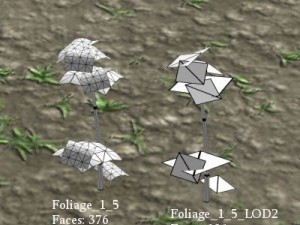 forest foliage 1 Modèle 3D