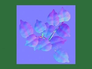 follaje del bosque 1 Modelo 3D