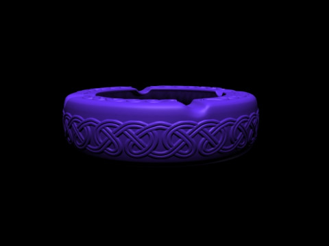 AshTray 1 Celtic 3D Принт Модель