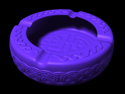 AshTray 1 Celtic Modello di stampa 3D