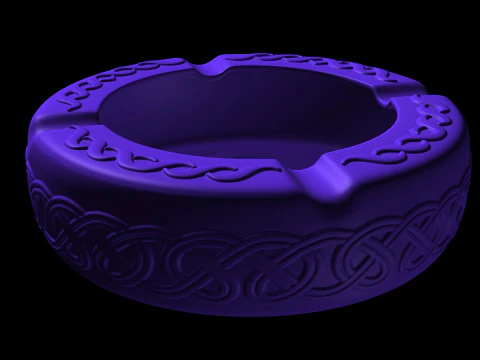 AshTray 1 Celtic 3D Print Model