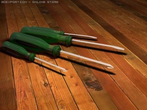 collection screwdriver 3D Model