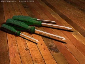 obeng koleksi Model 3D