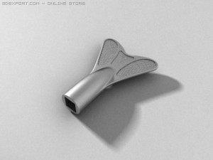 guitar key Model 3D