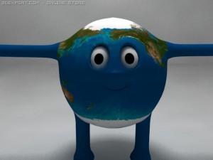 earth 3Dモデル