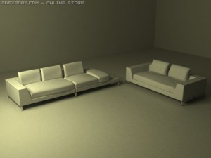modern sofas Modèle 3D