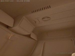 vw van 1966 3D 模型