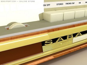 old radio Modelo 3D