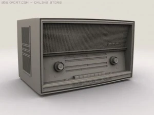 radio lama Model 3D