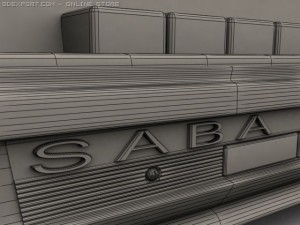 old radio Modelo 3D