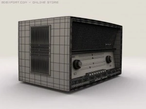 radio lama Model 3D