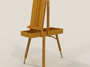 easel Model 3D