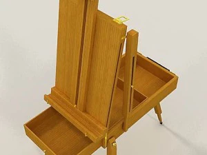 cavalletto Modello 3D