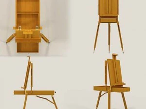 cavalletto Modello 3D