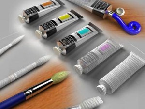artist tools Model 3D