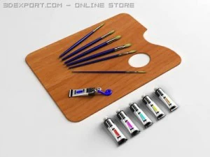 artist tools 3D Model