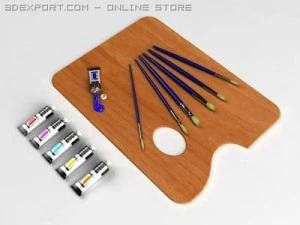 artist tools 3D Model