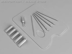 artist tools 3D Model