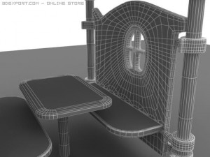 plastic house 3D Model